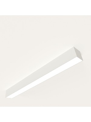 TekwaT Lineer 285 Cm Uzun. Genişl. 9 Cm Flicker Free (CRI >95) 5700 Kelvin Beyaz Kasa