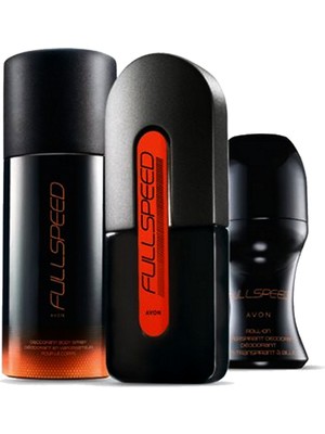 Avon Full Speed 75 ml Erkek Parfüm ve Bakım Seti