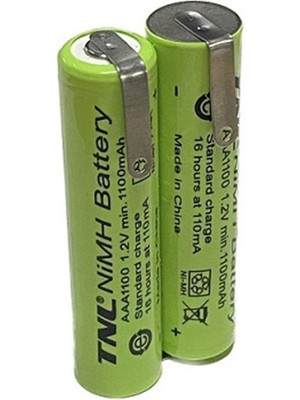 Philips Aquatouch S5080 RQ360 S5082 S5079 S5050 S5000 2.4V 1100MAH Aaa Batarya Pil
