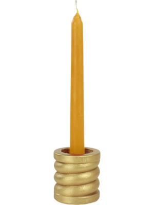 Evene Mumluk Şamdan Tealight ve Ince Mum Uyumlu Spiral Model