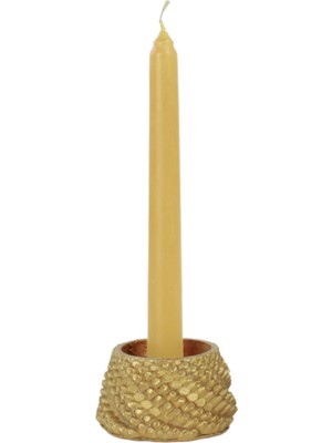 Evene Mumluk Şamdan Tealight ve Ince Mum Uyumlu Ejderha Yumurtası Model