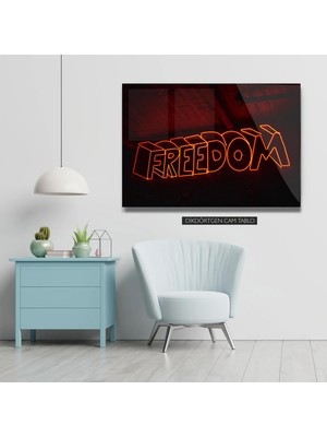 Woody City Freedom Neon Cam Tablo