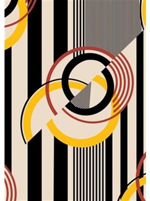 Pix Art Sanat Sarı Kırmızı Daireler Pixart Sanat Elmas Mozaik Tablo Diamond Türkiye 38*53