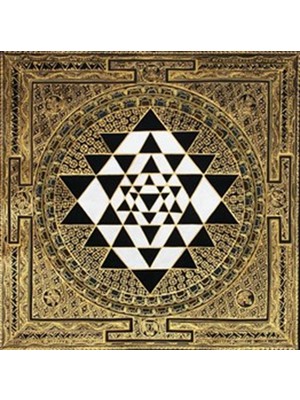 Pix Art Sanat Shri Yantra Pixart Sanat Elmas Mozaik Tablo Diamond Türkiye 63*63