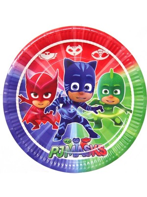 Lasagna Store Pj Mask Temalı Baskılı 8 Kişilik Tabak