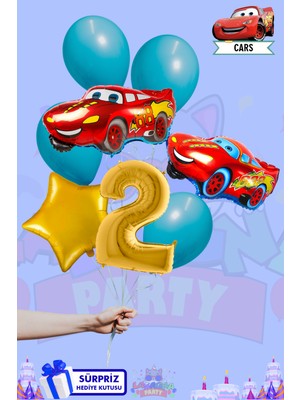 Lasagna Store Cars Arabalar Baskılı GOLD Lüx Folyo Seti