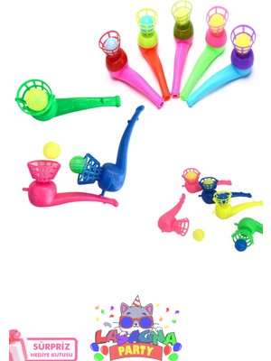 Lasagna Store Uçan Top Oyuncak Setleri 5'li ve Süpriz Hediye Kutusu