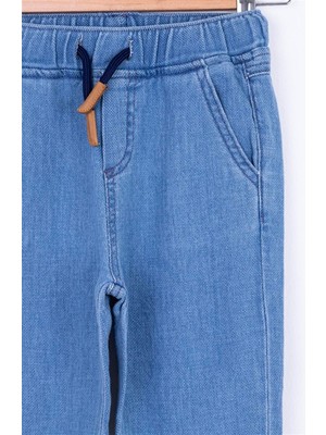 Nk Kids Erkek Çocuk Beli Lastikli Ince Kot Pantolon