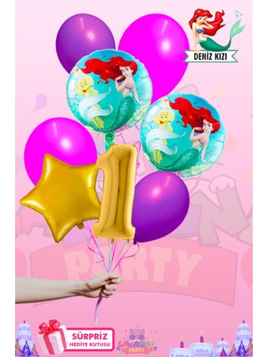 Lasagna Store Deniz Kızı Baskılı GOLD Lüx Folyo Seti