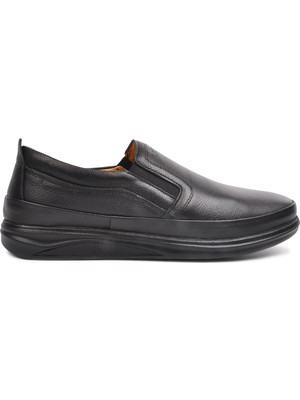 Stepica 423 Siyah Erkek Slip On Ayakkabı