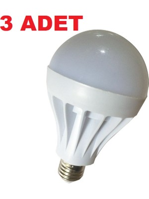 The-Wanel 7W Enerji Tasarruflu LED Ampul 3 Adet