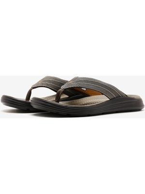 Skechers Thong Sandal Erkek Kahverengi Parmak Arası Terlik - 204383 LTBR