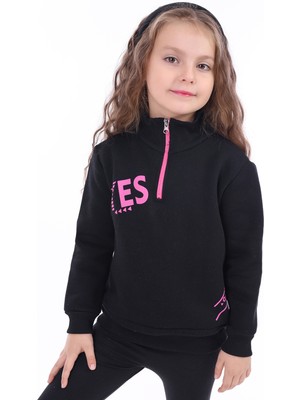 Toontoy Kids Toontoy Kız Çocuk Baskılı Sweatshirt