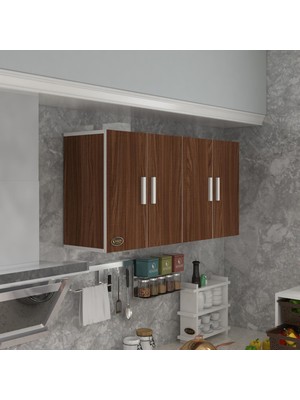 Kenzlife hazır mutfak merta cvz 060*120*32 mutfak banyo dolabı kapaklı raflı
