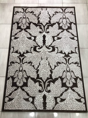 Tiffany Halı Klasik Tf 363 V 150 x 230 cm Krem Kahve Vizon 4 M2 Halı !