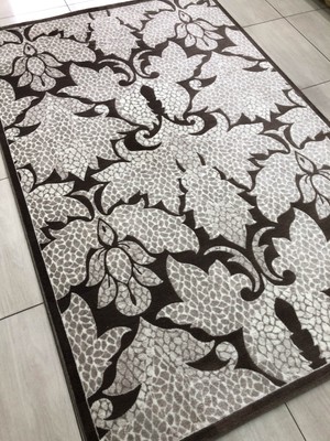 Tiffany Halı Klasik Tf 363 V 150 x 230 cm Krem Kahve Vizon 4 M2 Halı !