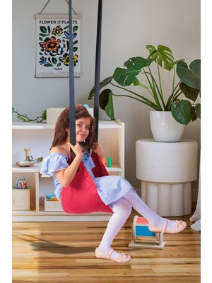 Bundera Damla Salıncak Hamak Beşik Kamp Piknik Oda Bahçe Pratik Portatif Çocuk Salıncağı Hamağı