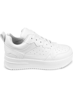 Hatege Baia Beyaz Kadın Sneaker Ayakkabı