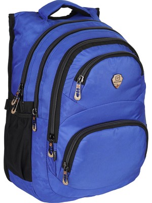 Relaxion 2226 Sax Mavi Su Geçirmez Astarlı Kumaş Sırt Çantası