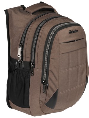 Relaxion 2227 Bej Su Geçirmez Astarlı Kumaş Sırt Çantası