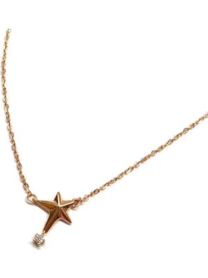 Pier Gümüş Gümüş Yıldız Kolye