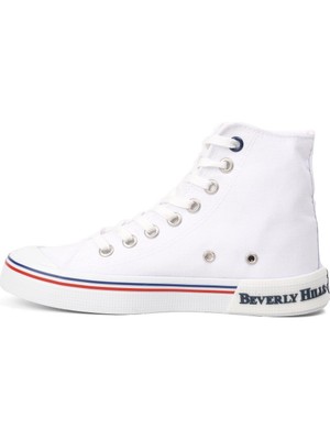 Beverly Hills Polo Club PO-42444 Beyaz Kadın Bilek Boy Sneaker