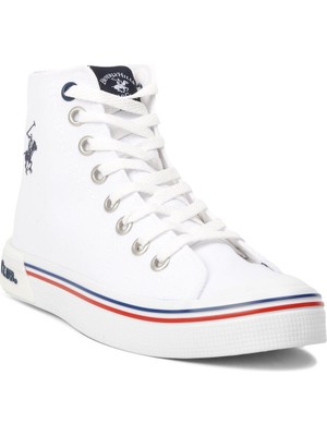 Beverly Hills Polo Club PO-42444 Beyaz Kadın Bilek Boy Sneaker