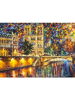 Cloud Soyut Notre Dame Dıy Elmas Mozaik Tablo Mozaik Puzzle 30X40 Cm Dekorları Tablo (Yurt Dışından)