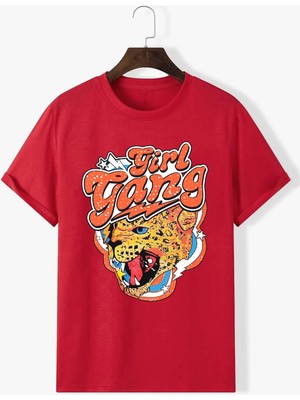 Trendypassion  Girl Gang Baskılı T-Shirt