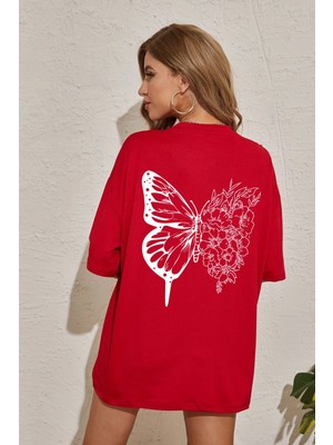 Trendypassion  Drawing Butterflies  Tasarım T-Shirt