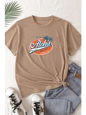 Trendypassion  Aloha Baskılı T-Shirt
