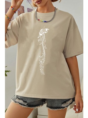 Trendypassion  Butterfly Song Baskılı T-Shirt