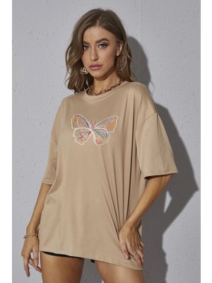 Trendypassion  Butterfly Baskılı T-Shirt