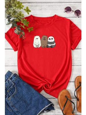 Trendypassion  Kafadar Ayılar Tasarım Tshirt