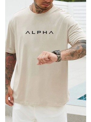 Trendypassion  Alpha Baskılı T-Shirt