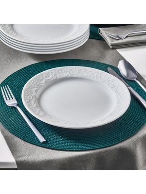 Güral Porselen Bahar Dalı 6 Parça 25 cm Servis Takımı