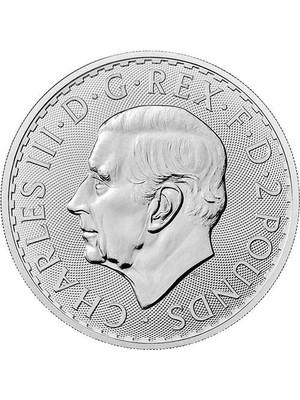 AgaKulche Britannia  2023 1 Oz Silver Bullion Coin  (King Charles Iıı )