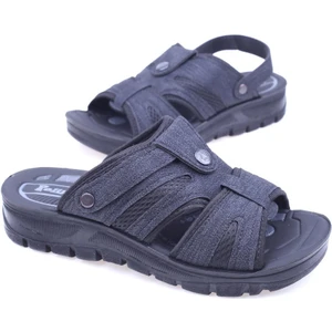 2843 Erkek Ortopedik Taban Günlük Terlik Sandalet