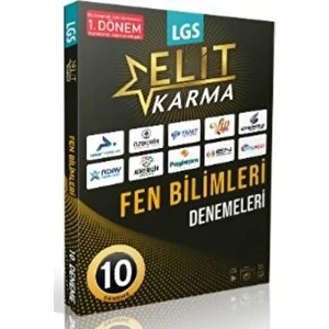 Prf Yayınları Elit Karma 8. Sınıf Fen Bilimleri 10 Lu Deneme 1. Dönem