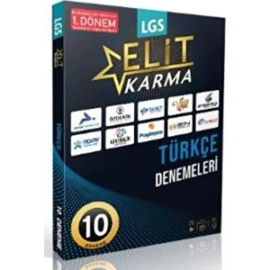 Prf Yayınları Elit Karma 8. Sınıf Türkçe 10 Lu Deneme 1. Dönem