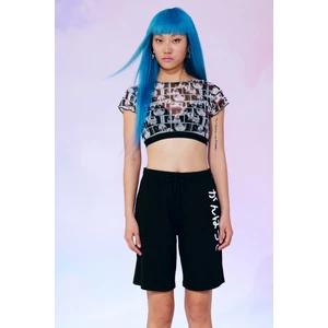 Anime Baskılı Transparan Bralet Üst-anime Koleksiyonu