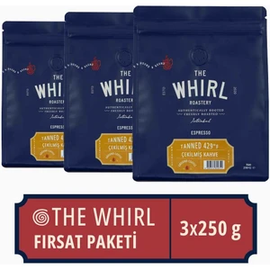 The Whirl Espresso Tanned 429°F Çekilmiş Kahve 3 x 250 gr