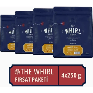 The Whirl Espresso Tanned 429°F Çekilmiş Kahve 4 x 250 gr