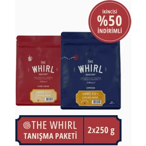 The Whirl Tanned Filtre Kahve Tanışma Paketi 250 gr x 2 Adet