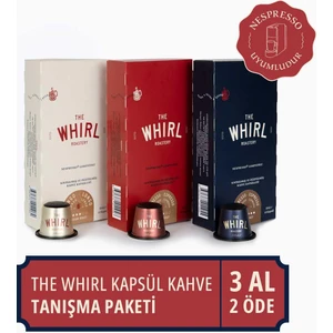 The Whirl Kapsül Kahve Tanışma Paketi 30 Kapsül