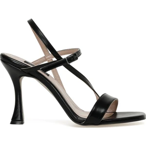 Nine West Fıt 3fx Siyah Kadın Topuklu Sandalet