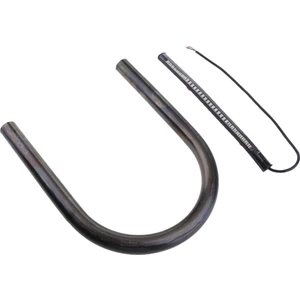 Cafe Racer Koltuk Çerçeve Çember Döngüsü LED Işık ile Sonu   6.89 Inç Düz 175MM (Yurt Dışından)