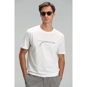 Stewart Modern Grafik T- Shirt Gri