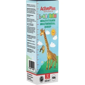 Active Plus L-Arjinin Multivitamin Multimineral Şurup