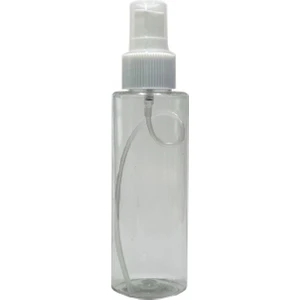 100 Ml Sprey Başlıklı Kolonya, Dezenfektan, Likit Şişesi - 25 X 100 Ml